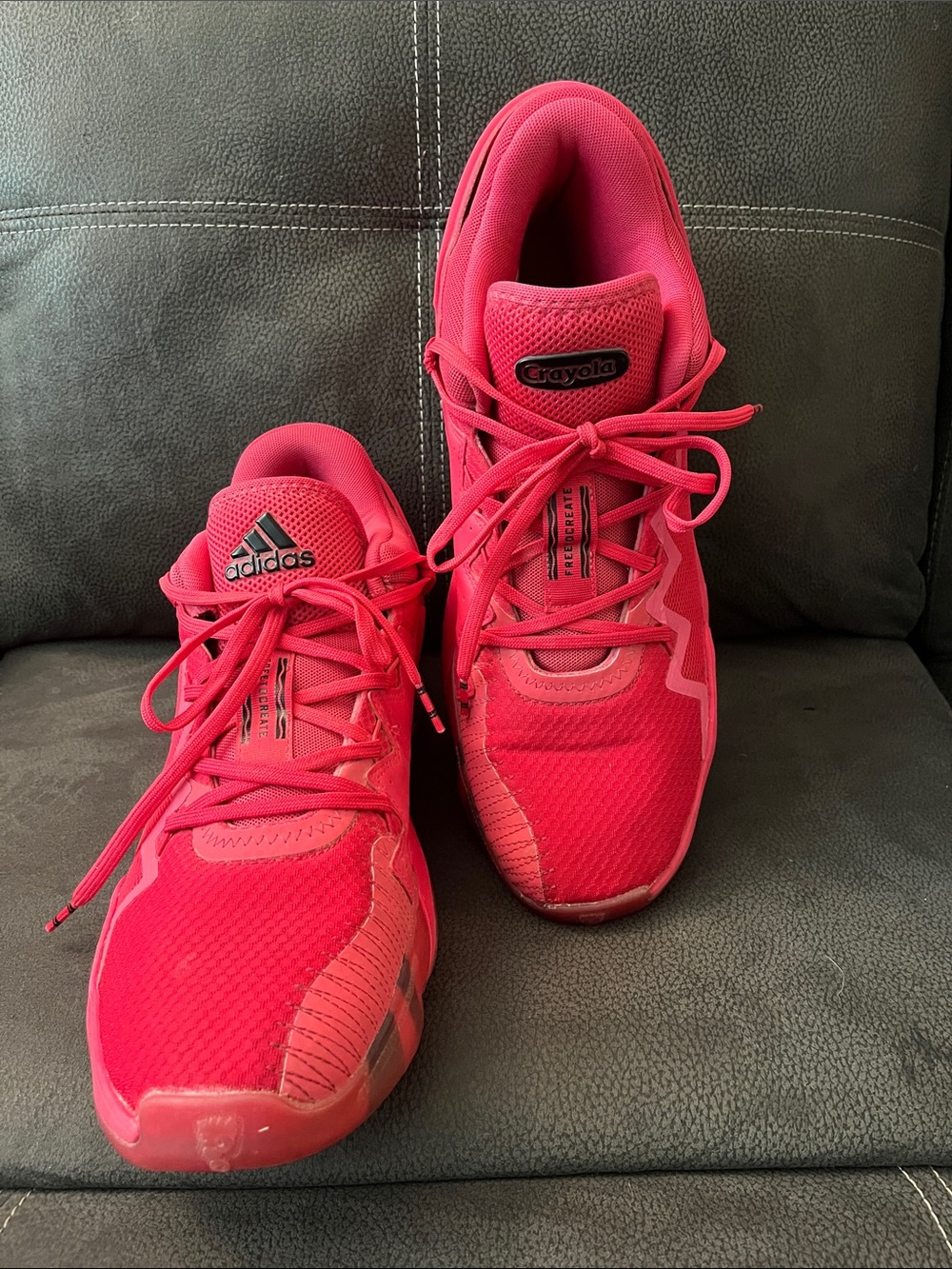 adidas Men’s Athletic Sneakers - Bright Jazzberry Jam